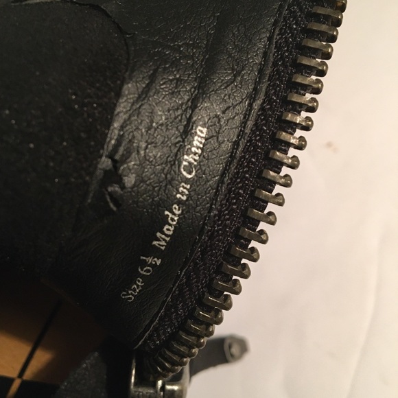 Dolce Vita genuine leather boots with zippers - Picture 13 of 14